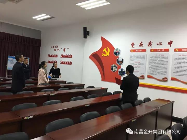 区组织人社部对金开星空体育在线官网首页_星空体育（中国）党建示范点建设情况进行督察考核