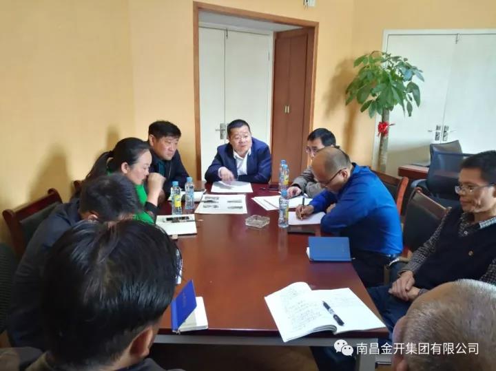 金开星空体育在线官网首页_星空体育（中国）董事长胡顺明莅临市政公司调研指导工作