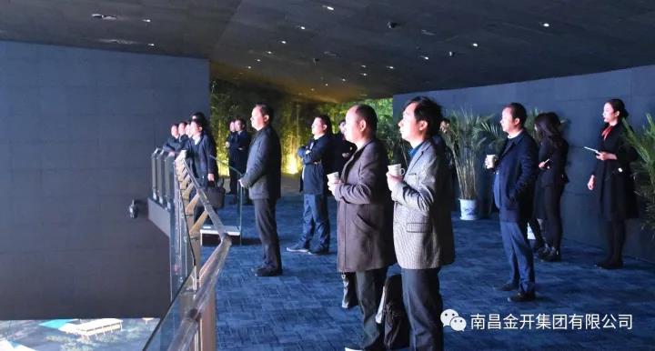 永修县县长郑绍一行莅临金开星空体育在线官网首页_星空体育（中国）进行考察学习