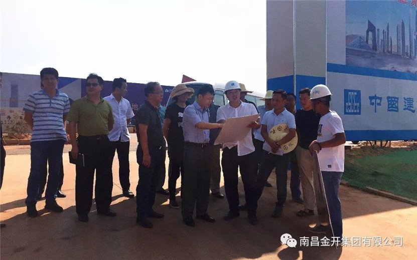 区党工委副书记程建兵现场调度儒乐湖片区在建项目