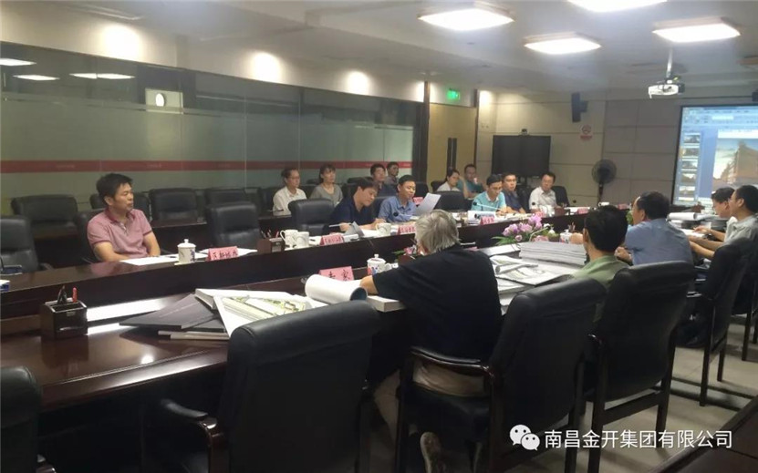 区党工委副书记程建兵主持召开规划与建筑设计方案评审会