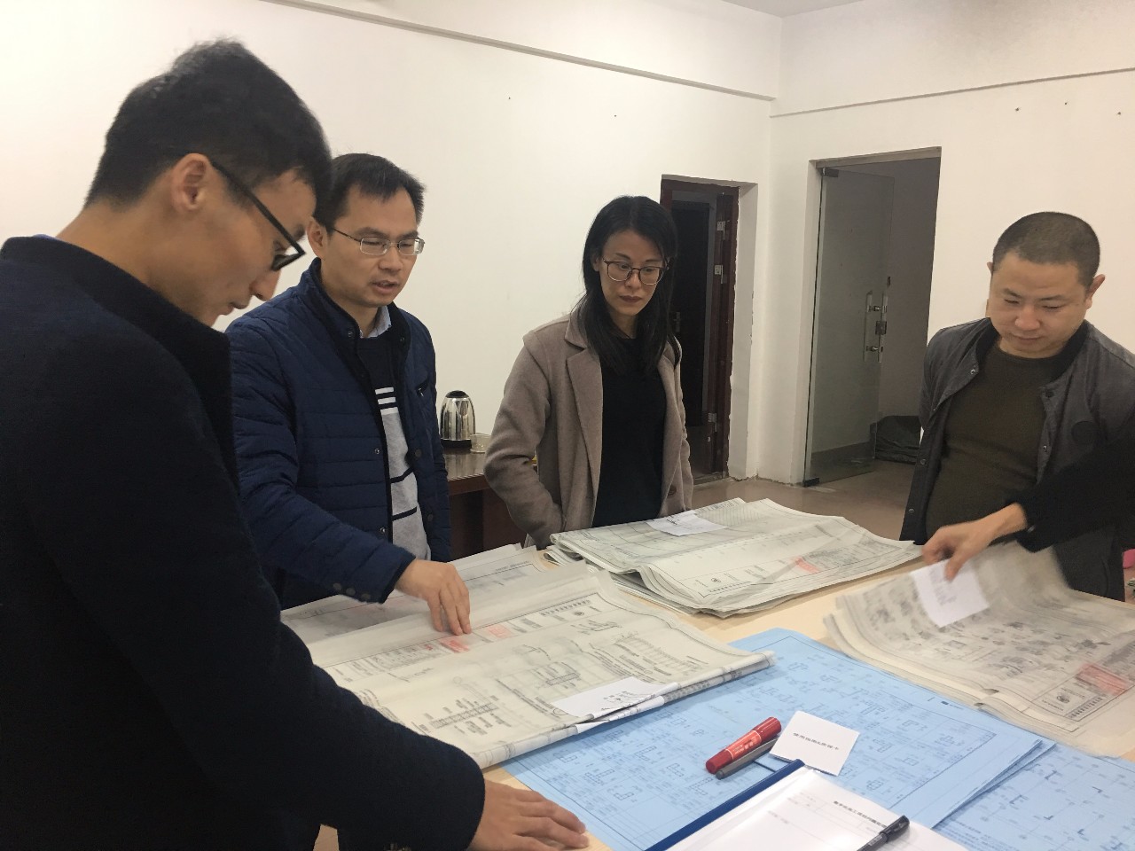 档案信息化在前行！金开星空体育在线官网首页_星空体育（中国）实地考察档案管理模式