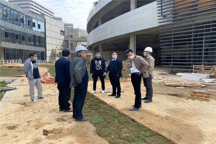 星空体育在线官网首页_星空体育（中国）副总经理胡许亮督导推进儒乐湖片区重大重点项目建设