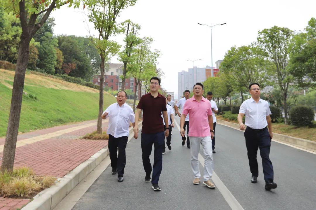 贺敏调研督导金开星空体育在线官网首页_星空体育（中国）文明创建工作