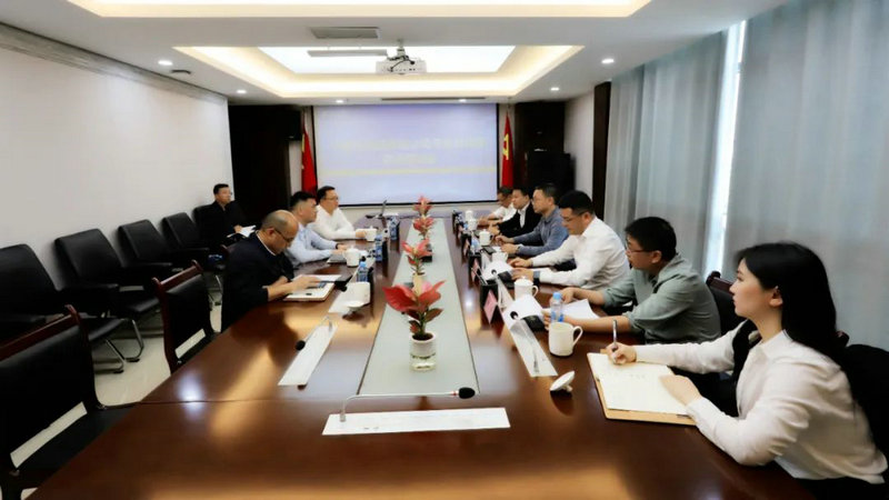 中建五局总承包公司来访星空体育在线官网首页_星空体育（中国）交流座谈