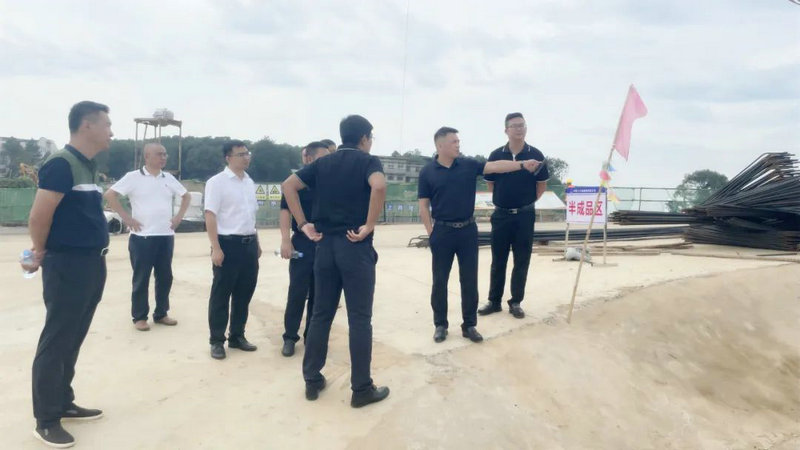李茶根调研督导星空体育在线官网首页_星空体育（中国）重点项目建设及安全生产工作