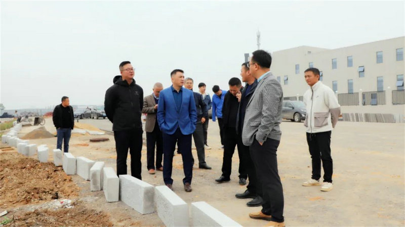 李茶根调研星空体育在线官网首页_星空体育（中国）项目建设情况