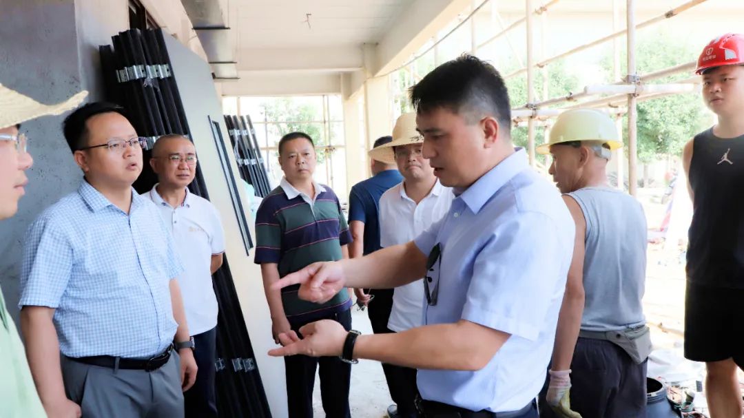 李茶根调研星空体育在线官网首页_星空体育（中国）重大重点项目建设情况