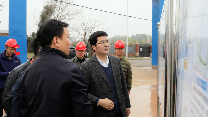 贺敏调研星空体育在线官网首页_星空体育（中国）重大重点项目建设推进情况